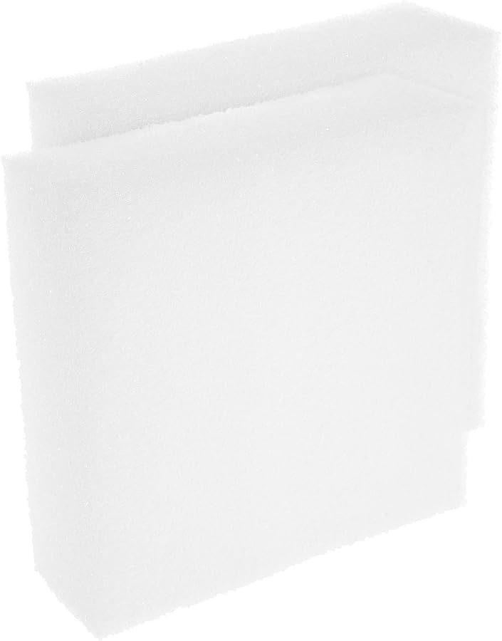 White Foam Insert Boards 20X20X5Cm Protective Packaging Pads 2 Pieces - Image 1